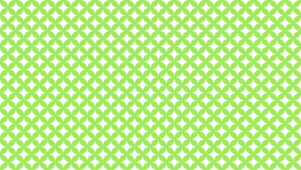 Green geometric pattern design in abstract style
