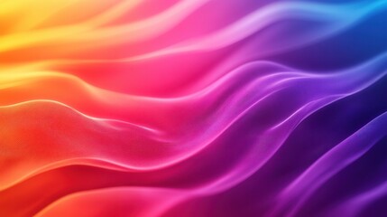 Fototapeta premium Colorful wave patterns creating a vibrant and dynamic visual effect.