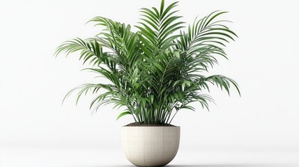 Modern indoor plant isolate on transparency background 