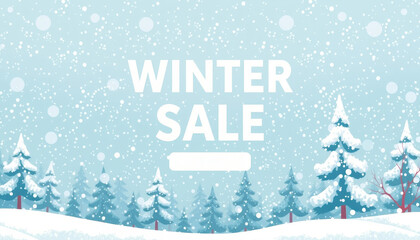 Winter Sale Cover, Website Cover, Banner Design.