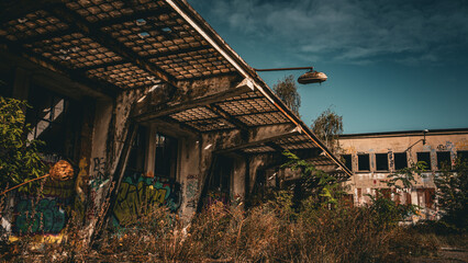 Lost Place von Fabrikanlagen