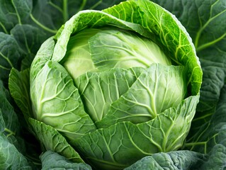 Fototapeta premium head of cabbage