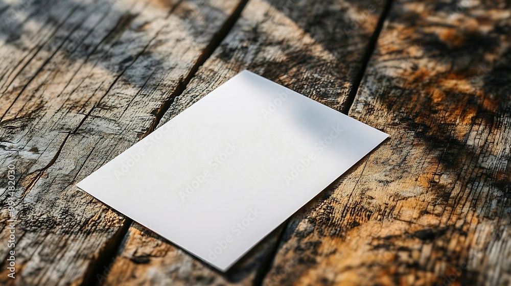 Poster paper a4 photo mockup empty paper photo mockup : generative ai