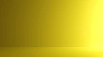 Yellow gradient background. Abstract yellow light blurred background. For Web and Mobile Apps, business infographic and social media, modern decoration, art illustration template design.	
