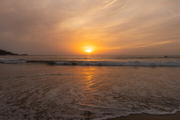 Sunset at Los Molinos Beach