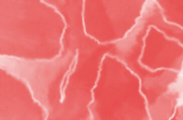 Pink white lines abstract watercolor background