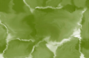 Dark Green white lines abstract watercolor background