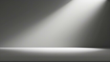 Abstract background with drop shadow and light. Backdrop for product presentation