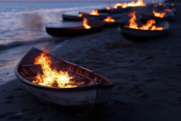 Burn the boats, business idiom, don't burn the bridges.
