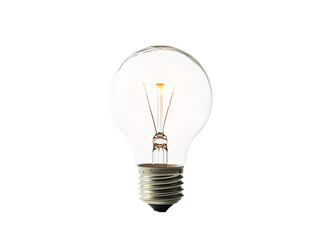 a light bulb with a wire