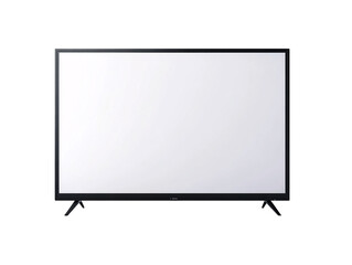 a large white screen on a white background