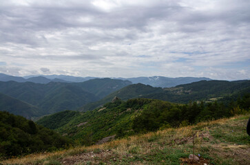 landscape in the mountains