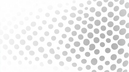 Abstract grey circles on white background.
