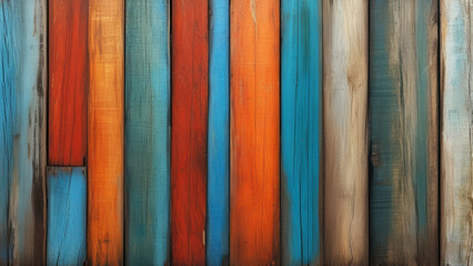 background of colored boards