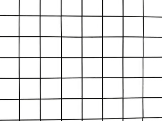 minimalist grid pattern with back lines on white background