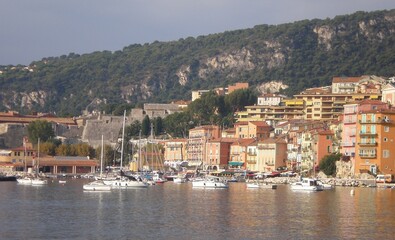 Fototapeta premium Villefranche on the French Rivera