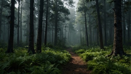 Another forest landscape.