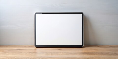 Concept mockup of a modern digital tablet with blank screen, technology, digital, tablet, mockup, screen, blank