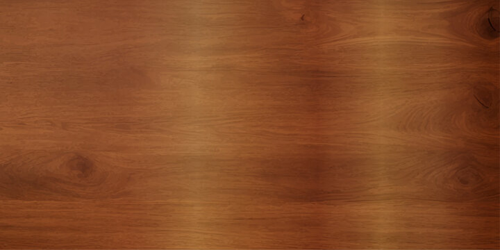 A close up of high gloss lacquered wood paneling with a deep rich brown color the reflective surf.deep brow wood planks with natural texture, wooden retro background, light wooden background, table	
