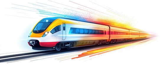 Fototapeta premium High Speed Train