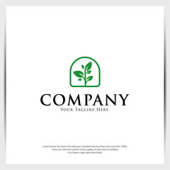 Simple Plant Logo Design is awesome logo concept design for your company or bussiness