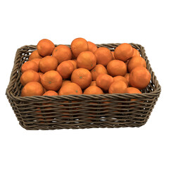 basket of oranges
