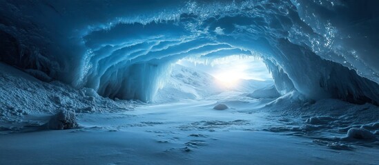 Ice Cave Entrance