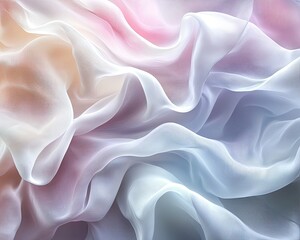 Obraz premium A piece of fabric with a pattern of different colors