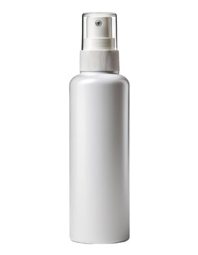 White spray bottle mockup