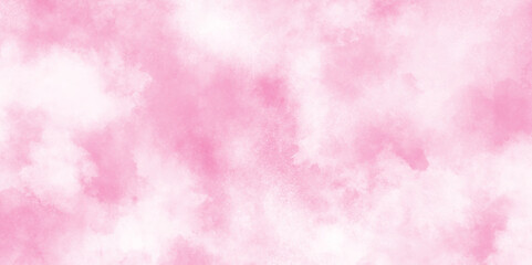 pastel hand painted watercolor of pink texture, White smoky watercolor painting on old paper texture, Pink rose tone abstract texture with cloudy stains, Stain artistic hand painted texture of pink.