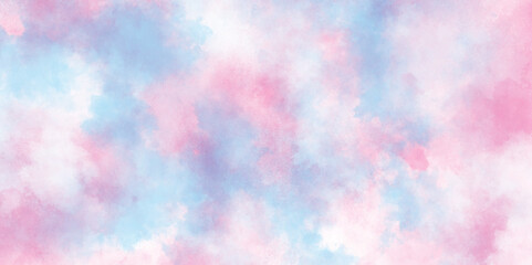 Beautiful and cloudy soft stained watercolor background, amazing colorful abstract watercolor texture, Holographic rainbow color paper texture, blur holographic rainbow color texture background.