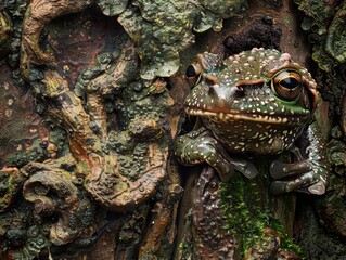 Mossy Frog Camouflage