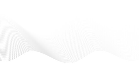 Seamless abstract grey and white technology blend smooth wave lines element swoosh speed sound energy  wave lines modern stream digital futuristic tech transparent background. 