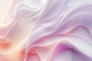 Fototapeta premium Light fabric with a wavy pattern. The fabric is soft and smooth, it exudes elegance and luxury