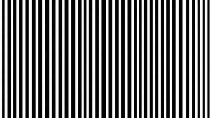 Seamless black and white vertical striped pattern.