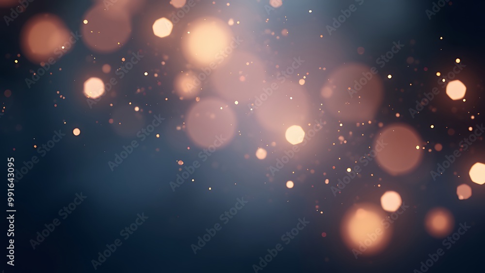 Poster a dark, blurred gradient background featuring soft glowing light spots that gently fade into the sha