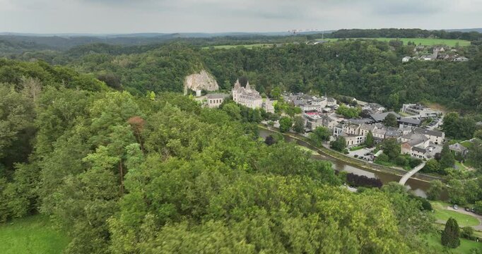 The historic village of Durbuy, Belgium.