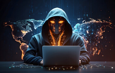 Cybersecurity Showdown, Hacker vs Defense – A Dark Battle in the Digital Age