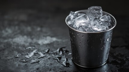 Rawkit Drink in an Ice Bucket (With Space for Text).
