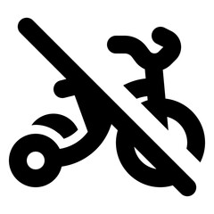 No Tricycle Icon