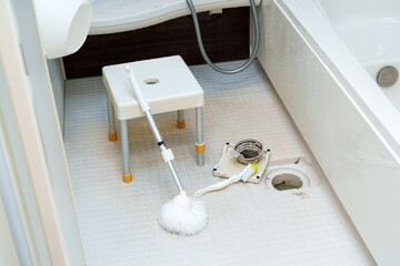 お風呂の排水溝の汚れ