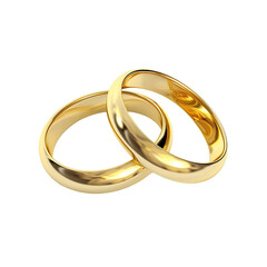 wedding, ring, gold, love, rings, jewelry, marriage, isolated, two, engagement