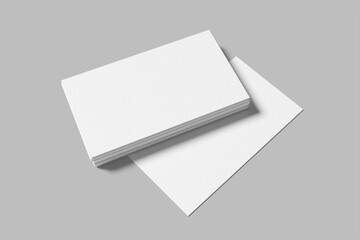 business card blank mockup