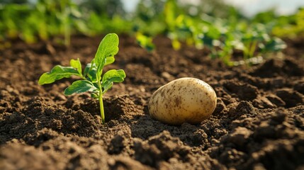 Spud Fertile Earth. Generative AI