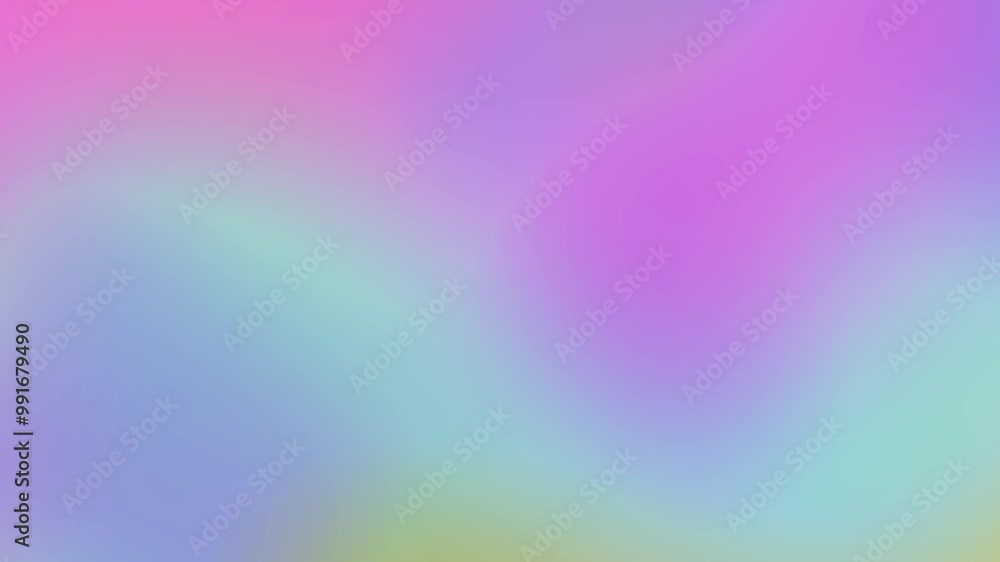 Wall mural vibrant abstract gradient background, dynamic and soothing abstract gradient, soft colorful gradient