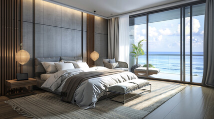 interior of a bedroom