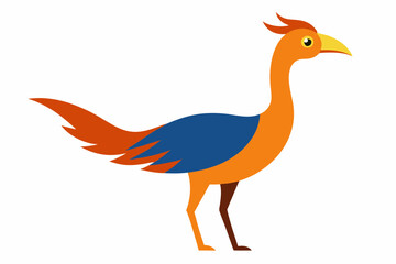 Fototapeta premium Vector design full body image of besra bird on white background