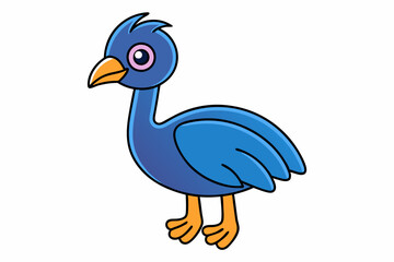 cartoon bird with a bird