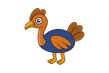 cartoon country running