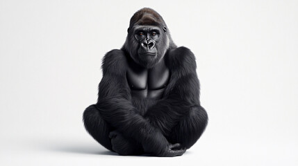 Fototapeta premium Powerful Gorilla Portrait